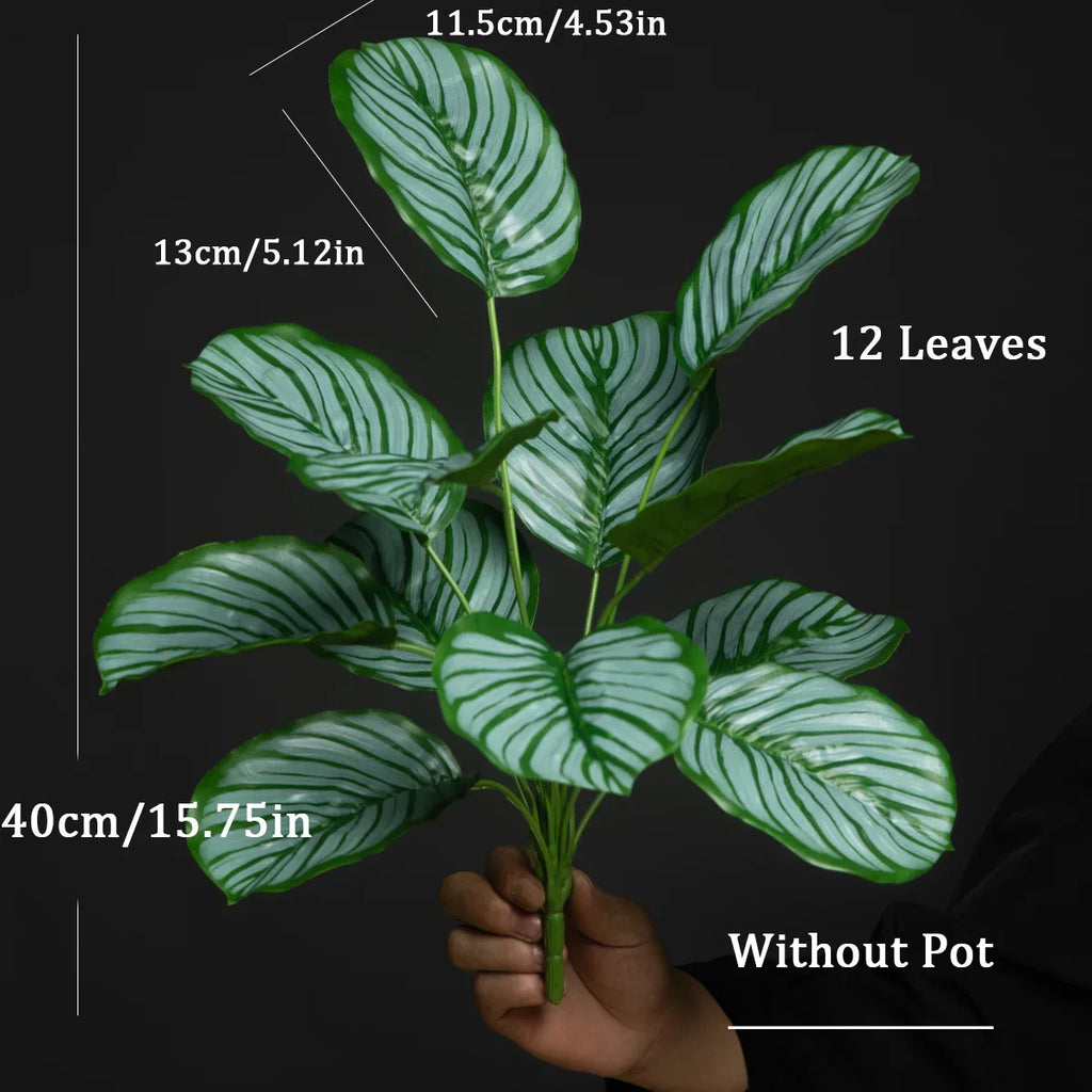 Dlight Decor Monstera Palm Branch for Tropical Home Styling