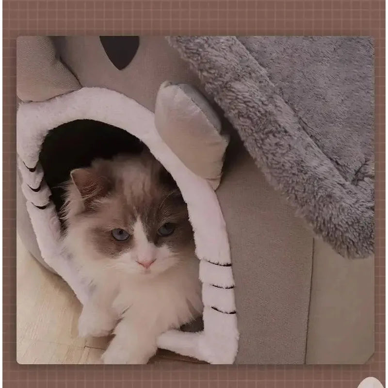1pcs Cats and Dogs House House Small Dog Four Seasons General Can Be Dismantled and Washed Dog House Pet Supplies pet bed
