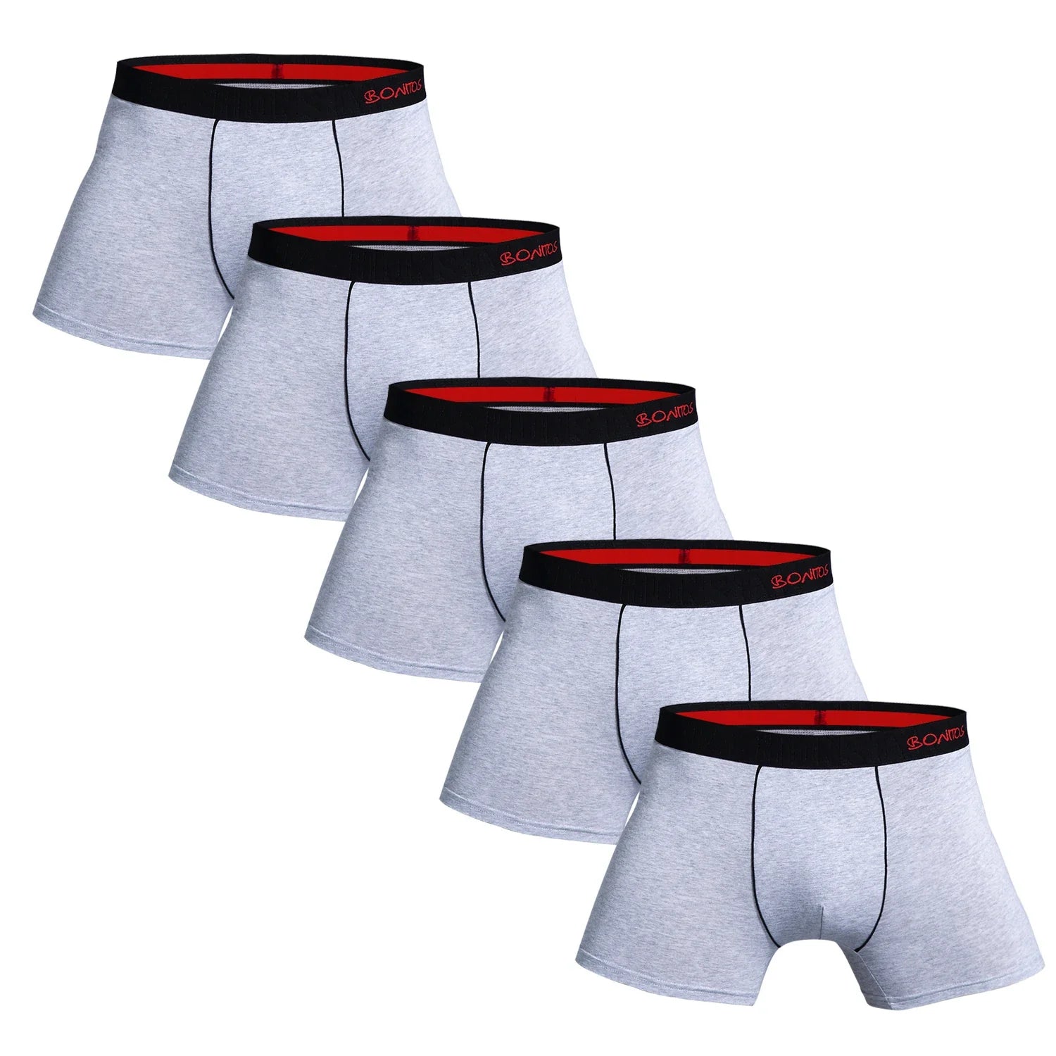 5pcs Pack Men Cotton Underwear Boxers