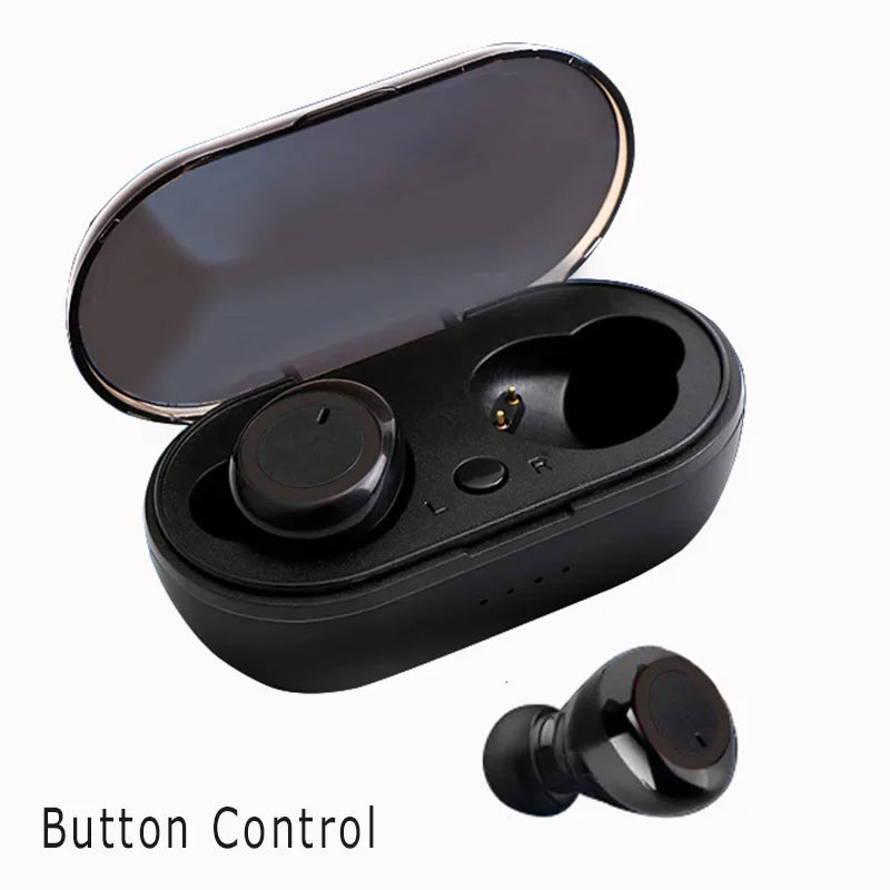 Y50 TWS Bluetooth Earphones Wireless Headset IPX7 Waterproof Deep Bass Earbuds True Wireless Stereo Headphones Sport Earphones