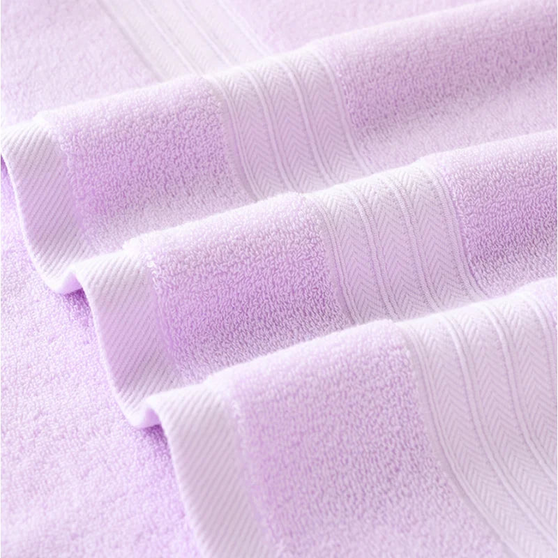 100% Cotton Adults Shower Towels High Absorbent 50x100CM