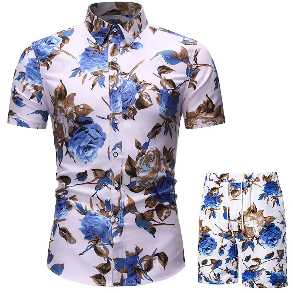 Classic men beach shorts set