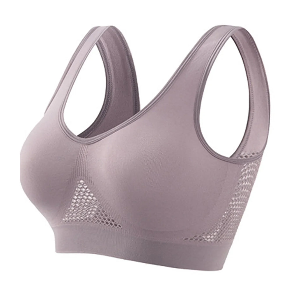 Women's Plus Size Wireless Sports Bra