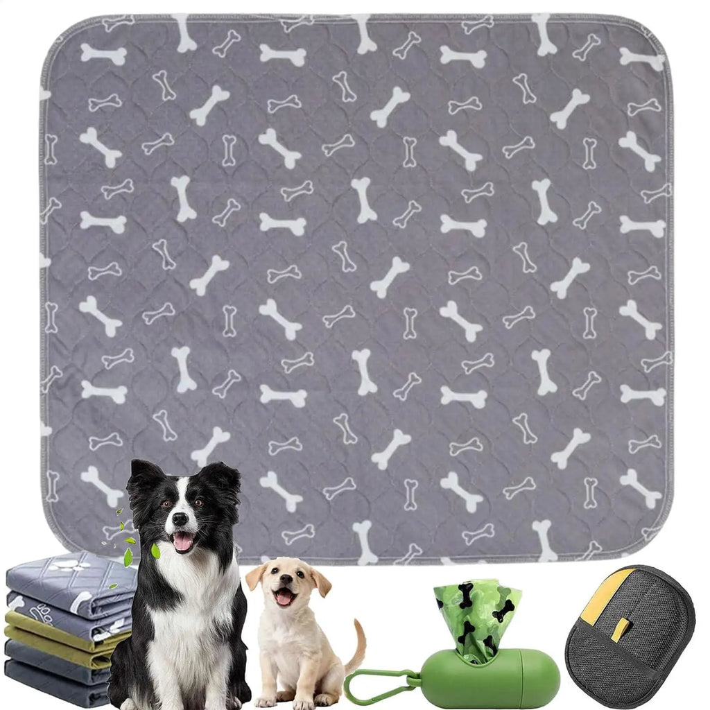 Pet Pee Pad Waterproof Washable Puppy Pee Pad Durable Absorbent Pet Bed Mat Reusable Anti-Slip Dog Urine Pad Cat Care Dog Mat