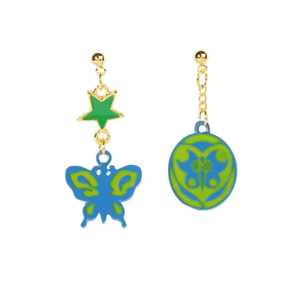 JoJo Bizarre Adventure Cherry Drop Earrings – Anime Cosplay Jewelry