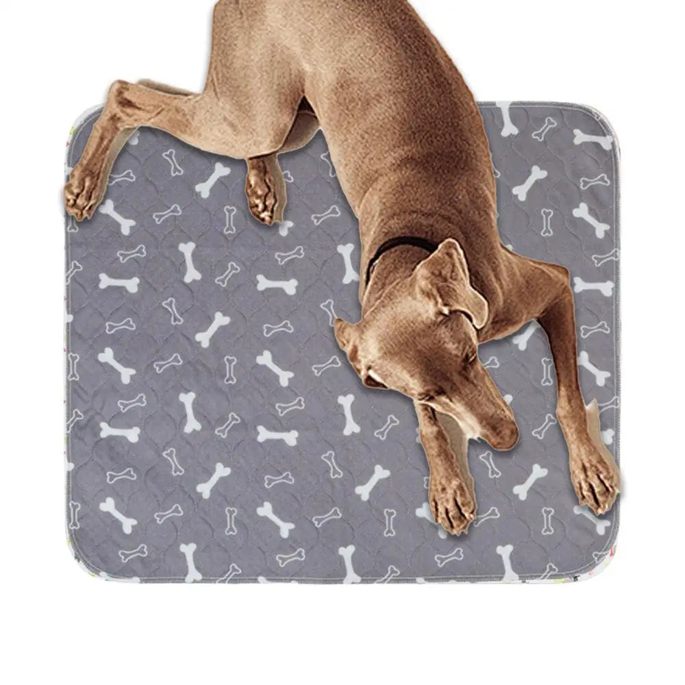 Pet Pee Pad Waterproof Washable Puppy Pee Pad Durable Absorbent Pet Bed Mat Reusable Anti-Slip Dog Urine Pad Cat Care Dog Mat