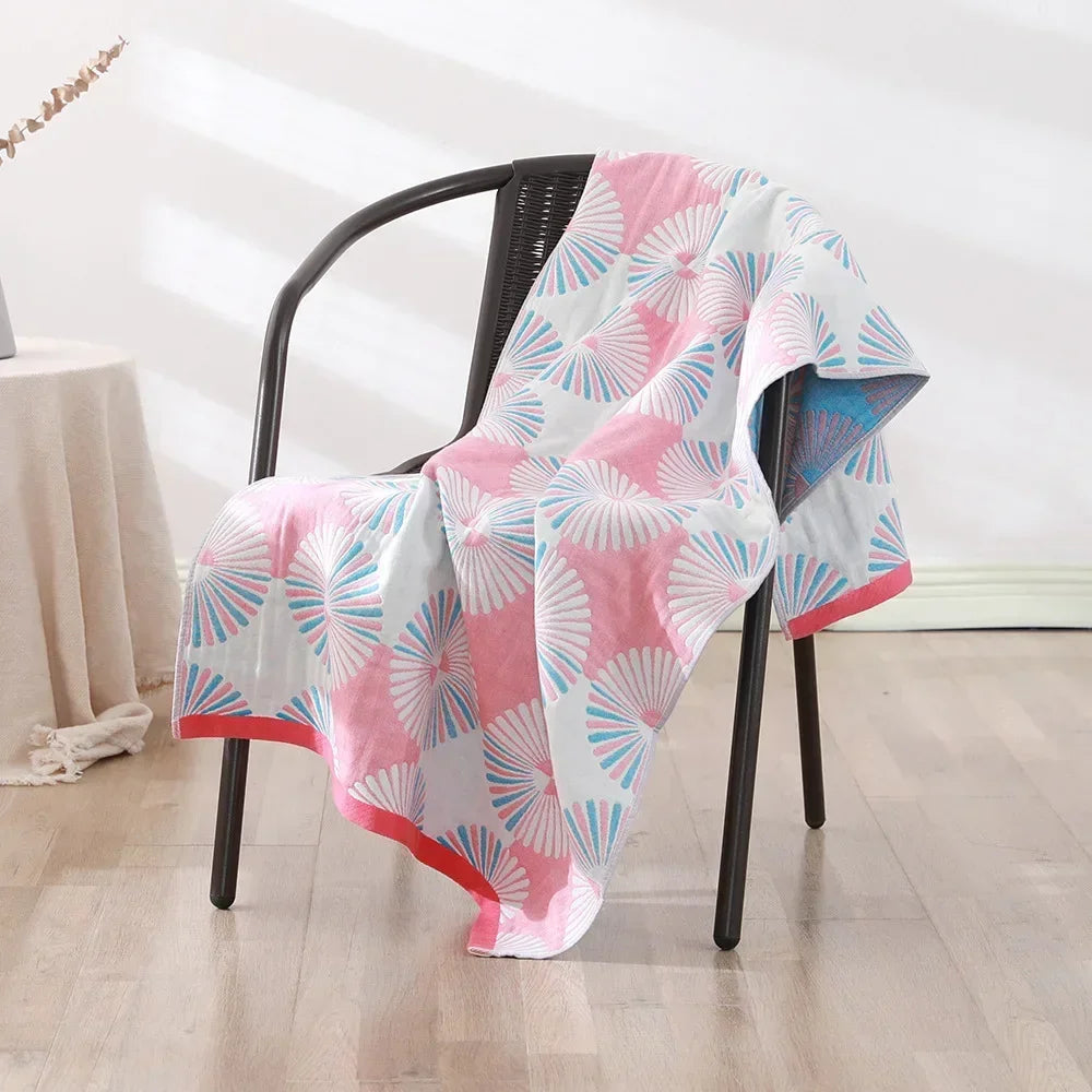 DecorBites™ Cotton Bath Towel - Soft & Quick Dry - 70x140cm