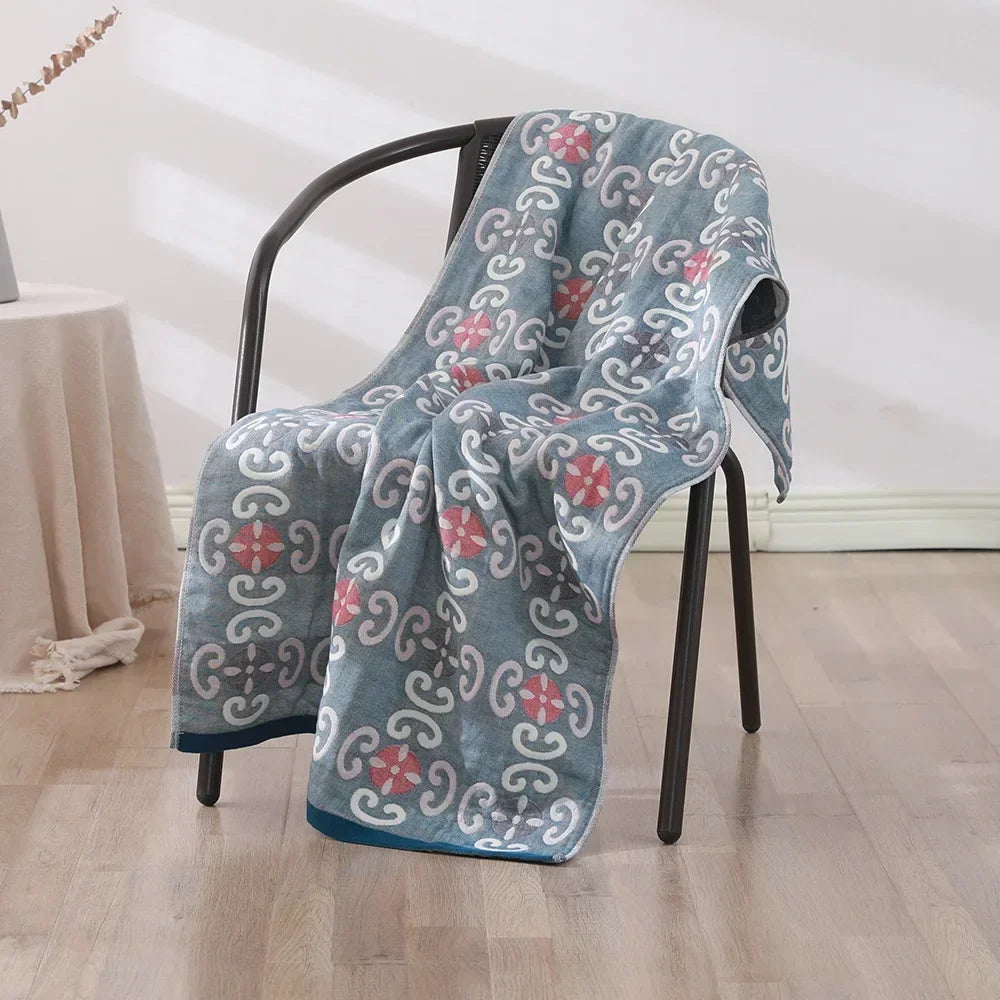 DecorBites™ Cotton Bath Towel - Soft & Quick Dry - 70x140cm