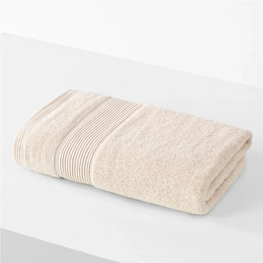 100% Cotton Adults Shower Towels High Absorbent 50x100CM