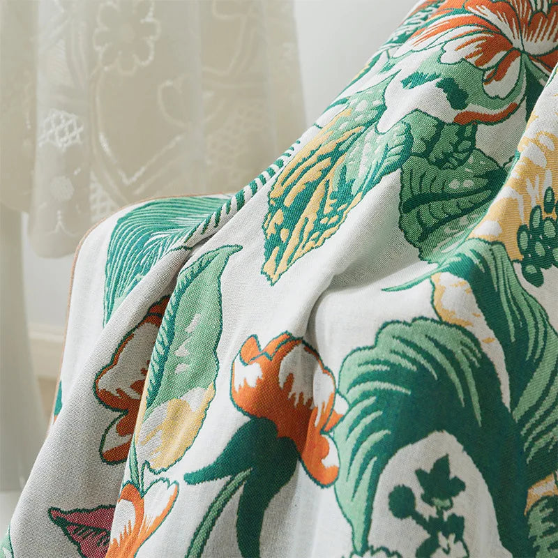 DecorBites™ Cotton Gauze Bath Towel - Large Size 90x180cm