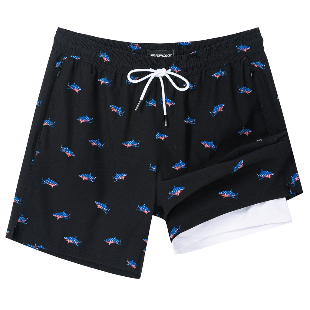 Mens Swim Quick Dry Beach Shorts