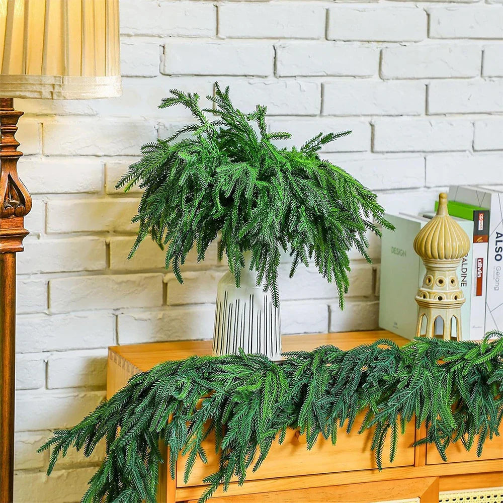 Dlight Decor Artificial Pine Branch 45 or 65cm Green Needles
