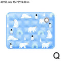 Dog Cooling Mat Summer Pad Mat For Dogs Cat Blanket Sofa Breathable Pet Bed Summer Washable For Small Medium Large Dogs Cat