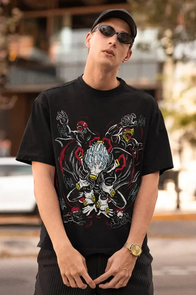Tomura Shigaraki T-shirt: Villain League Graphic Tee
