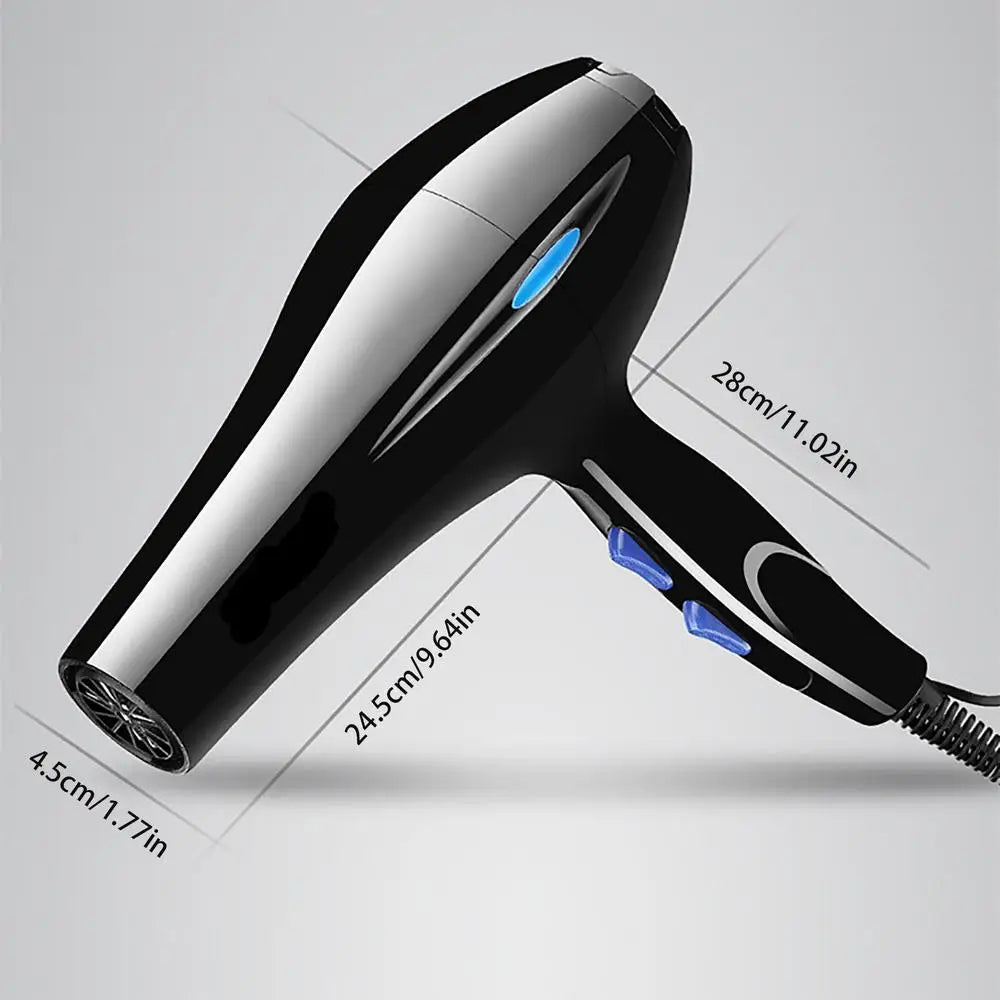 2200W Professional Hair Dryer for Women – Fast Drying, Ionic Care & Styling Attachments