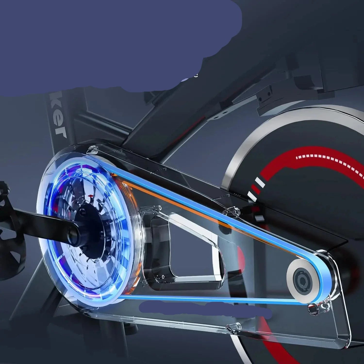 Silent Magnetic Resistance Indoor Bike for Home Workouts