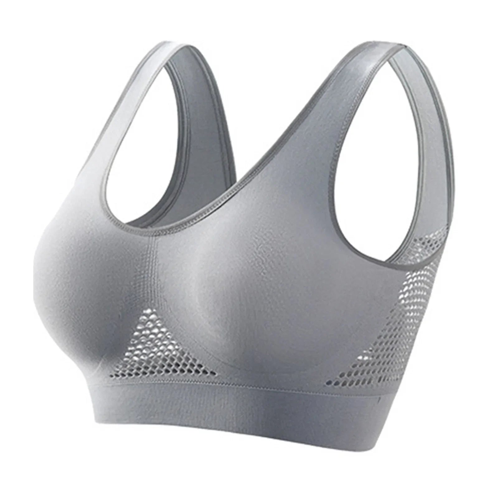 Women's Plus Size Wireless Sports Bra