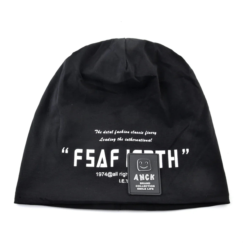 Men's Printed Beanie Hats