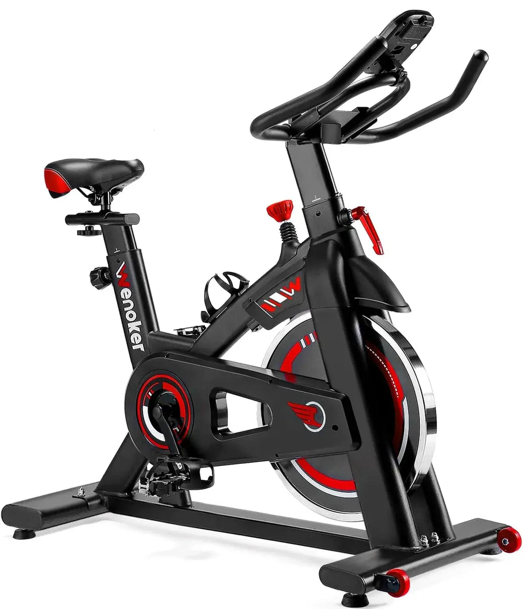 Silent Magnetic Resistance Indoor Bike for Home Workouts