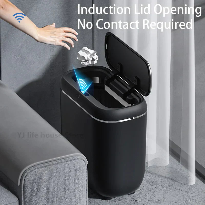 DecorBites™ Automatic Sensor Trash Can for Smart Home & Kitchen