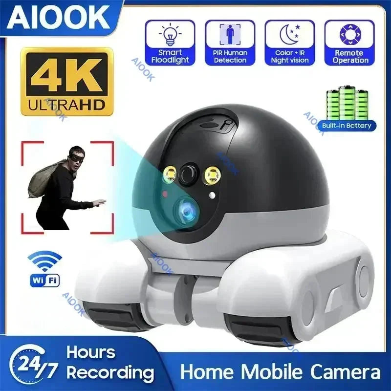 Pet Mobile Camera HD 8MP 4K