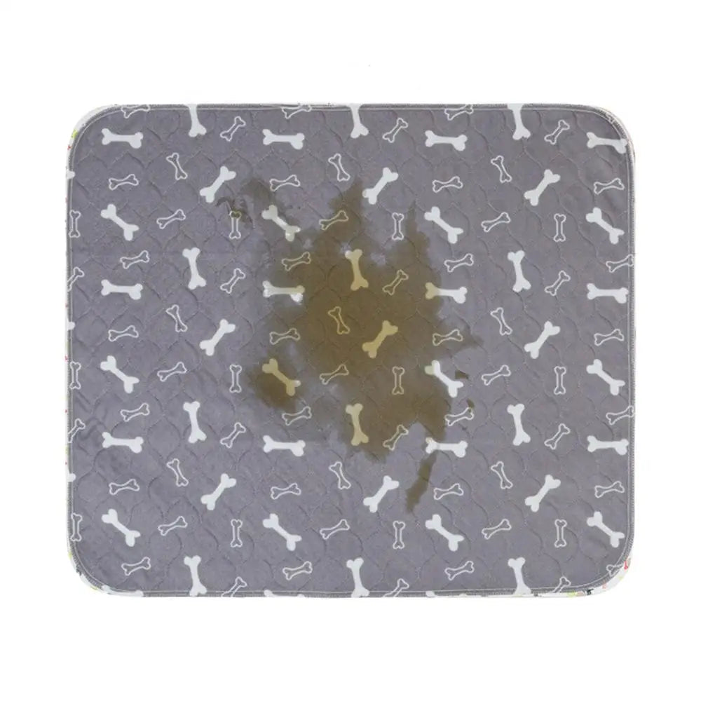 Pet Pee Pad Waterproof Washable Puppy Pee Pad Durable Absorbent Pet Bed Mat Reusable Anti-Slip Dog Urine Pad Cat Care Dog Mat