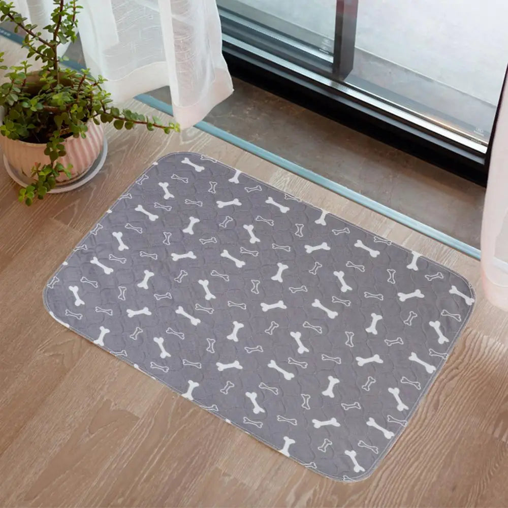 Pet Pee Pad Waterproof Washable Puppy Pee Pad Durable Absorbent Pet Bed Mat Reusable Anti-Slip Dog Urine Pad Cat Care Dog Mat