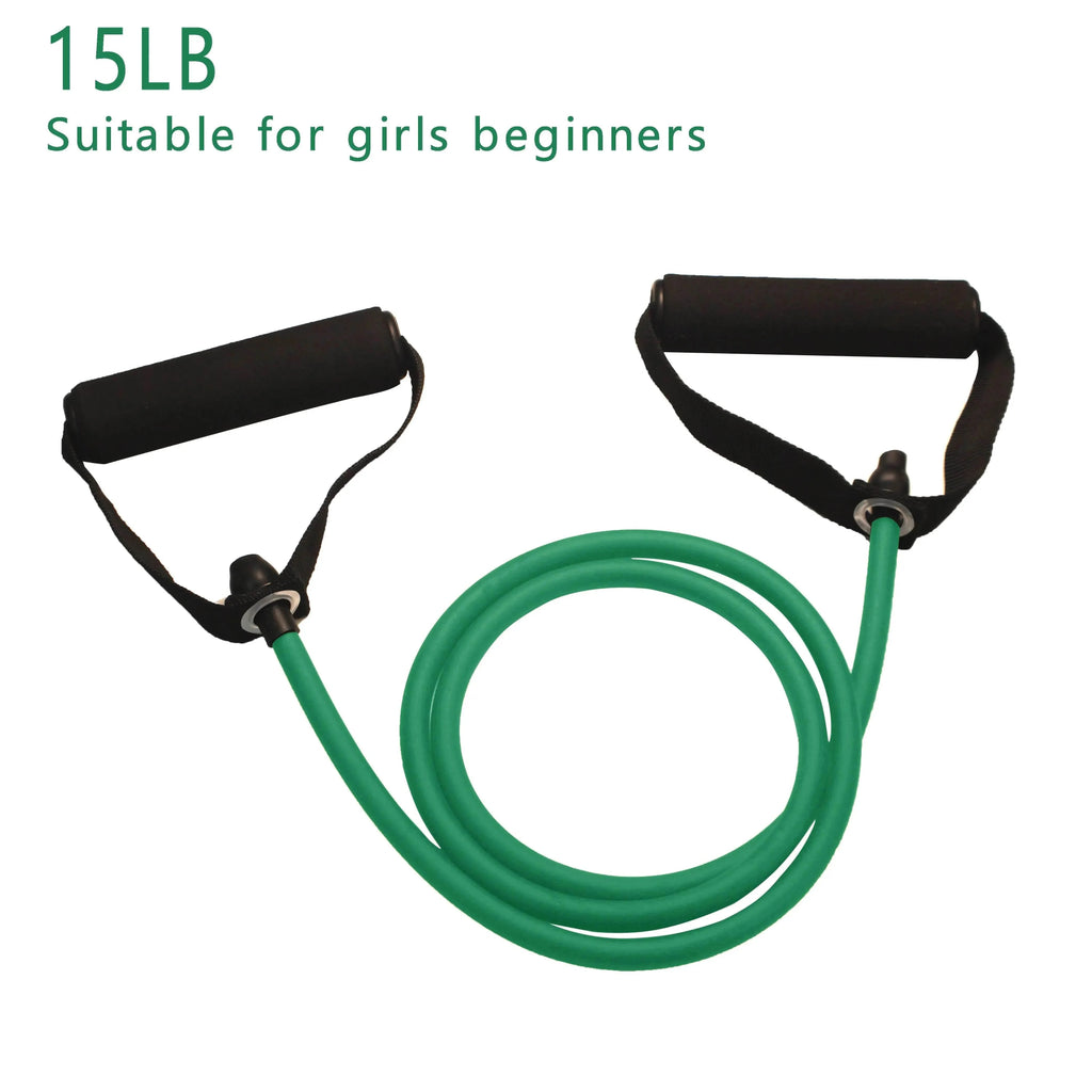 Workout Resistance Bands With Handles Training Equipment At Home