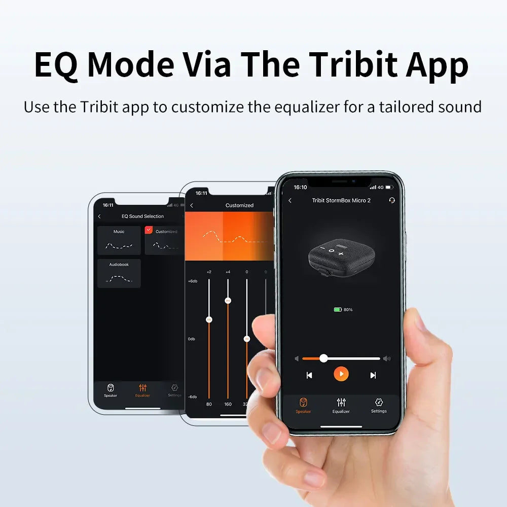 Portable Bluetooth Speaker, IP67 Waterproof, 90dB Deep Bass, Bluetooth 5.3, 12-Hour Playtime, Built-In Strap & Powerbank