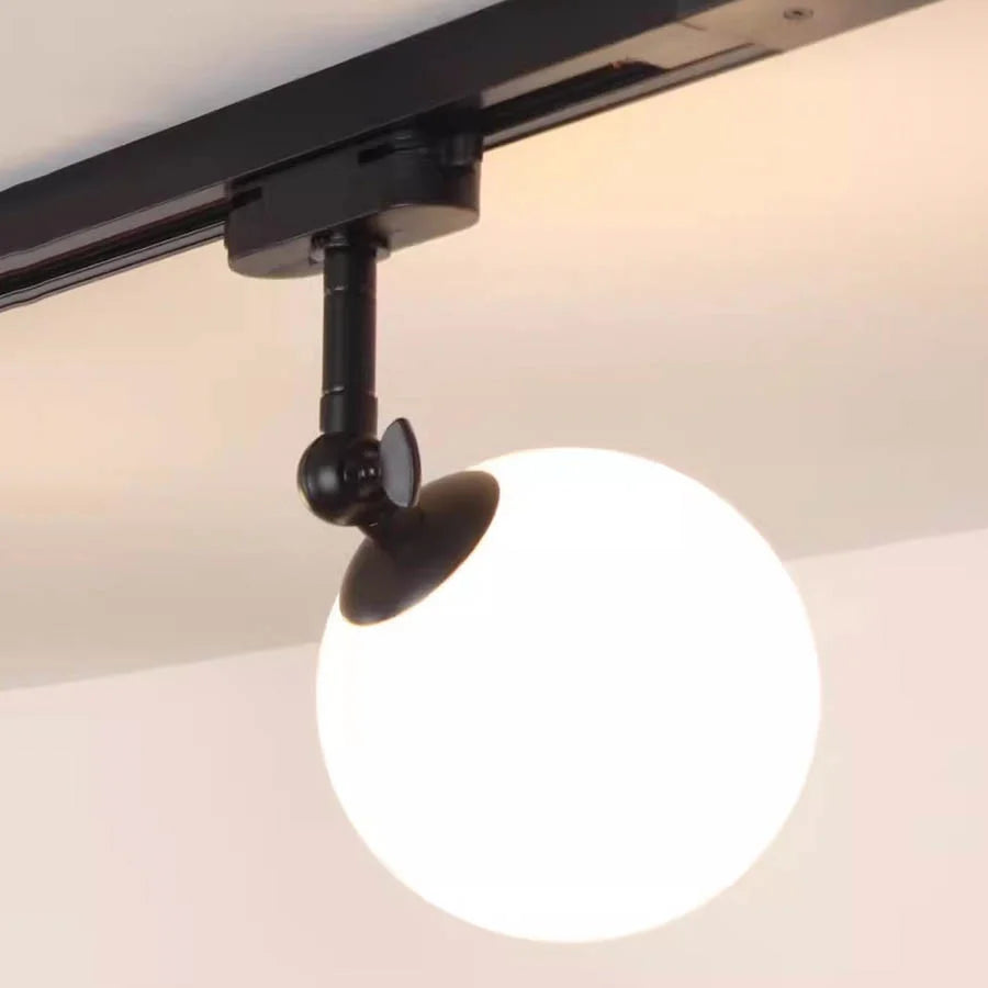 10W Nordic LED Track Light with G9 Glass Globe for Ceiling Spotlights