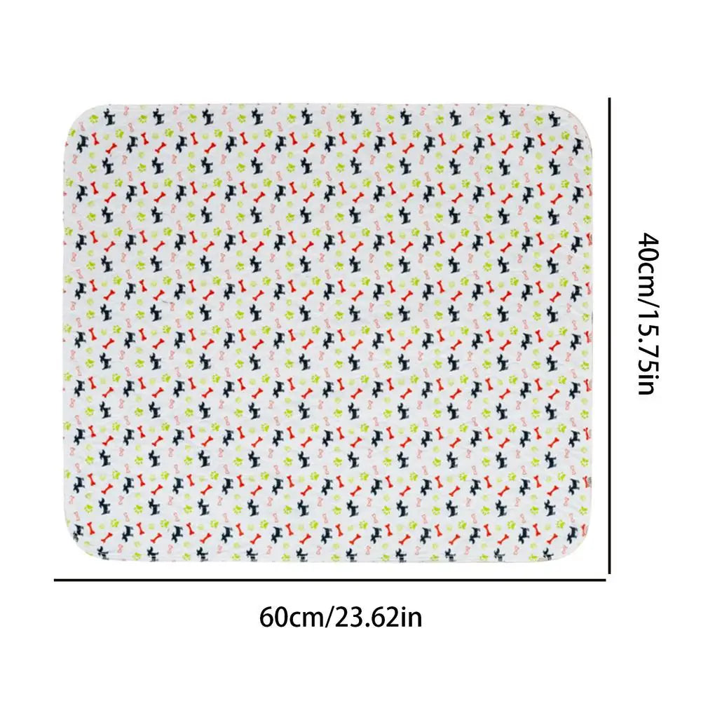 Pet Pee Pad Waterproof Washable Puppy Pee Pad Durable Absorbent Pet Bed Mat Reusable Anti-Slip Dog Urine Pad Cat Care Dog Mat