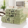 Luxury Bamboo Fiber Bathroom Towels Set