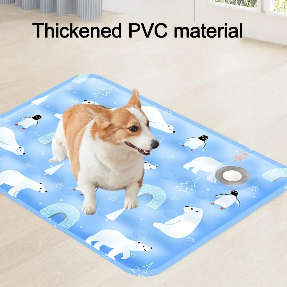Dog Cooling Mat Summer Pad Mat For Dogs Cat Blanket Sofa Breathable Pet Bed Summer Washable For Small Medium Large Dogs Cat