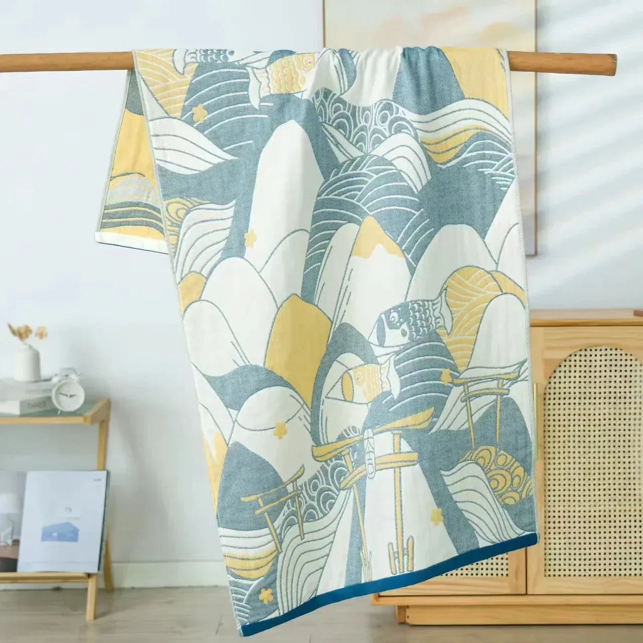 DecorBites™ Cotton Bath Towel - Soft & Quick Dry - 70x140cm