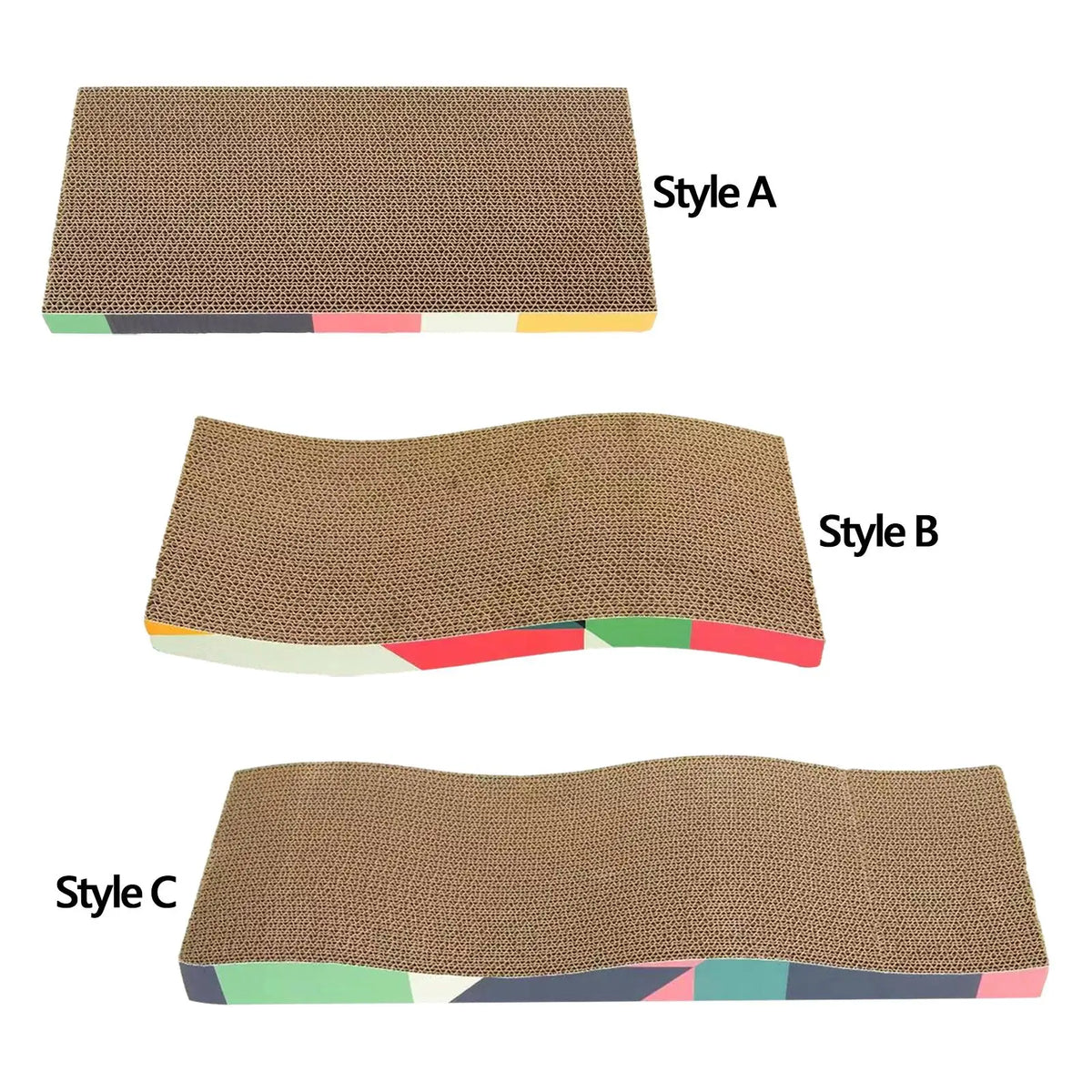 Cat Scratchers Cardboard Corrugated Grind Claws Pet Bed Durable Furniture Protection Cat Sofa for Indoor Cats Kittens Exercise