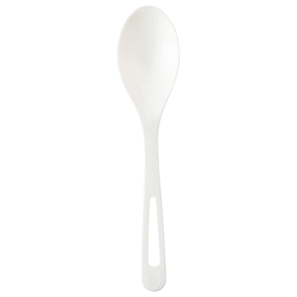 World Centric 6in TPLA Compostable Spoon (QTY 1000), SKU SP-PS-6