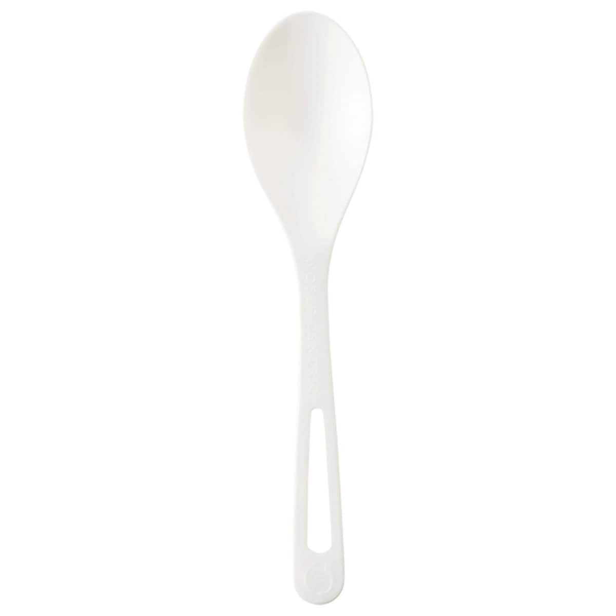 World Centric 6in TPLA Compostable Spoon (QTY 1000), SKU SP-PS-6