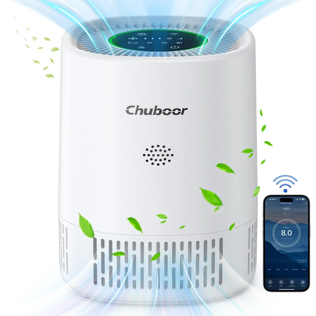 Air Purifier for Bedroom Home with HEPA Filter Smoke Allergies Pet Odor Dust