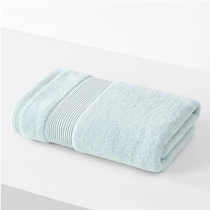 100% Cotton Adults Shower Towels High Absorbent 50x100CM