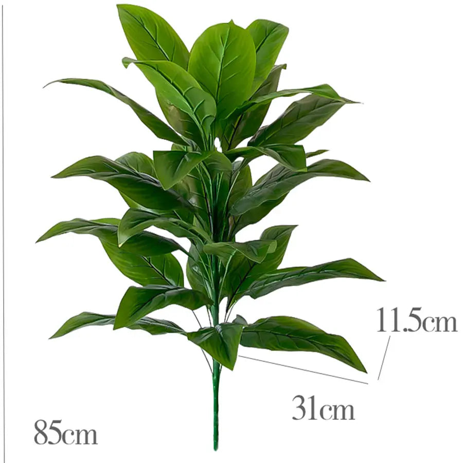 Dlight Decor Tropical Plant Branch for Home and Garden Display