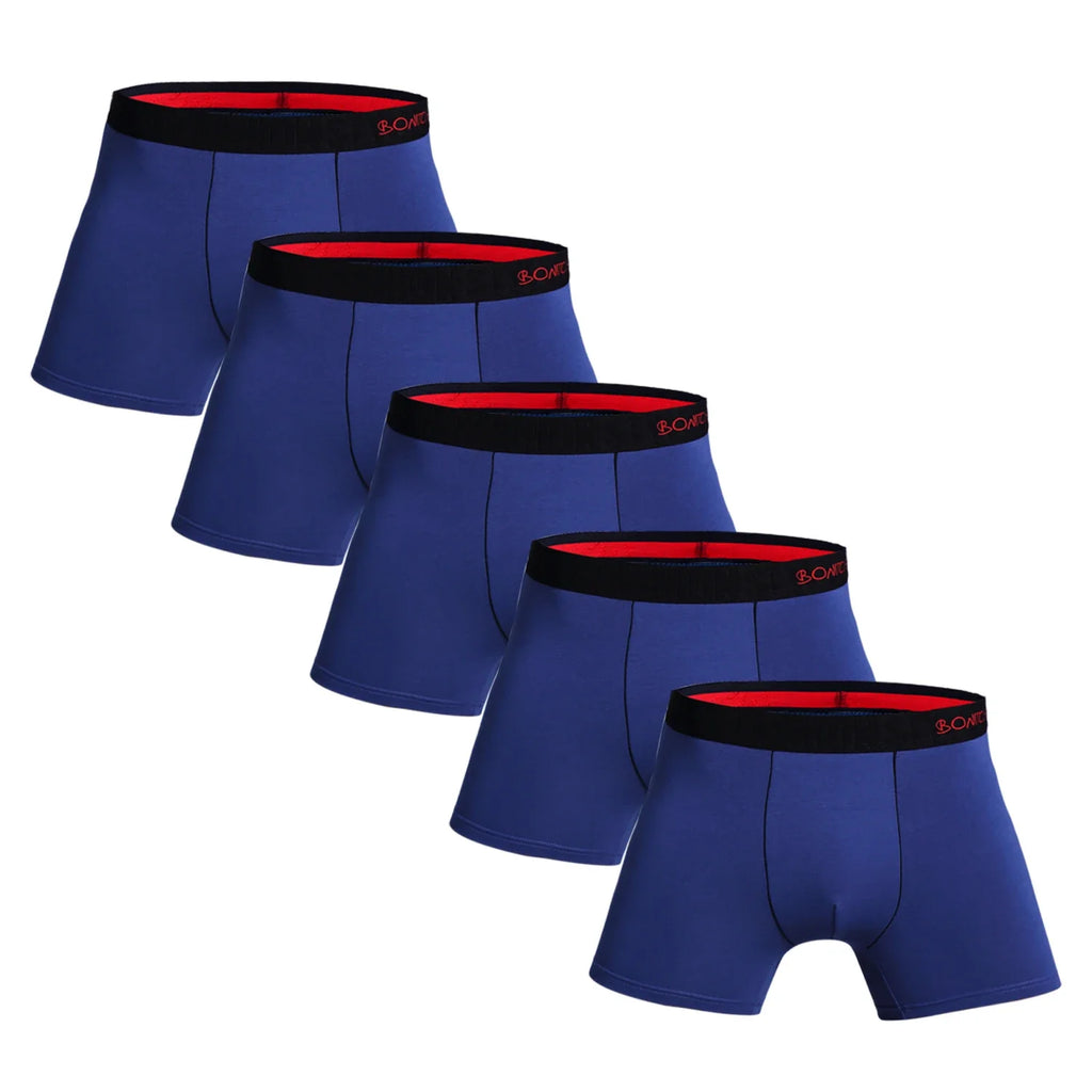 5pcs Pack Men Cotton Underwear Boxers
