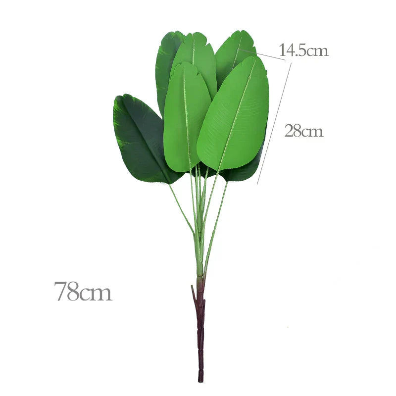 Dlight Decor Banana Palm Plant for Bold Tropical Decor