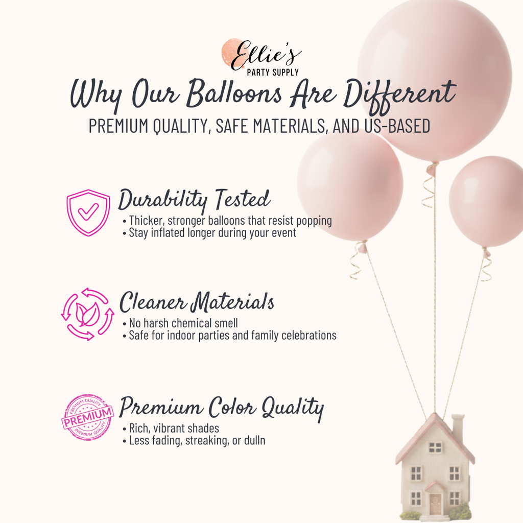 Premium Gold Latex Balloon Cluster (5", 11” and 17”)