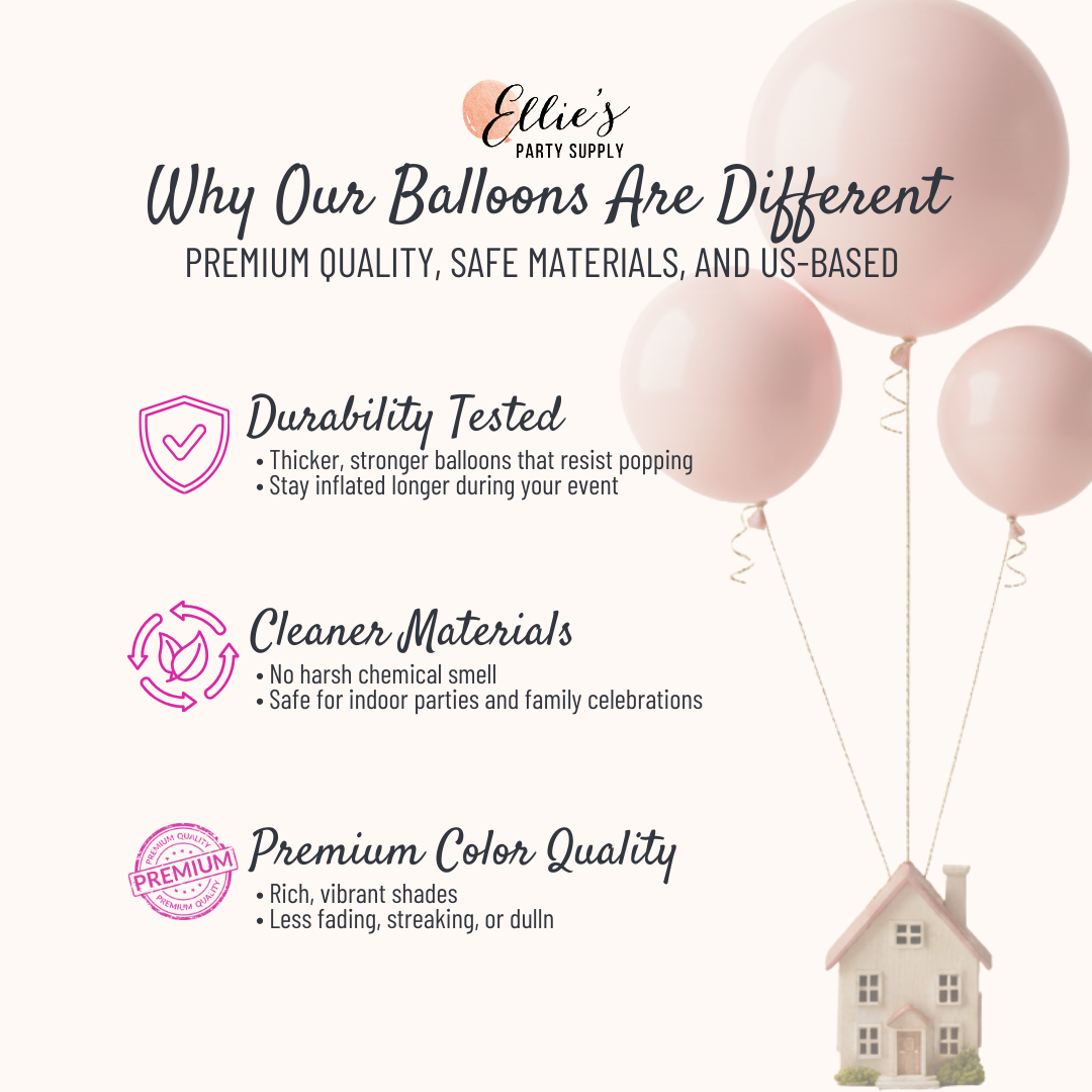 Premium Gold Latex Balloon Cluster (5", 11” and 17”)