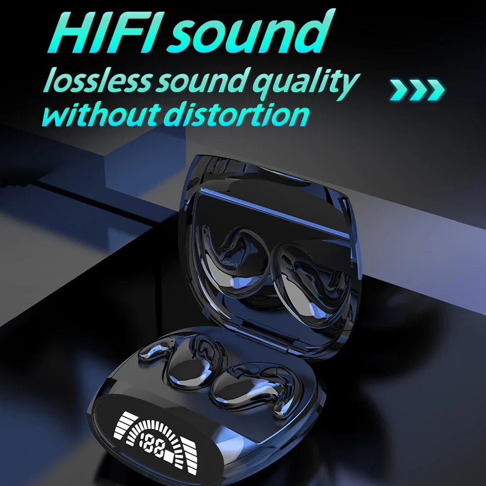 KEBIDUMEI Sleep Earbuds Bluetooth 5.3 Invisible Earphones Noise Reduction Wireless Headsets HiFi Stereo Sports Headphones