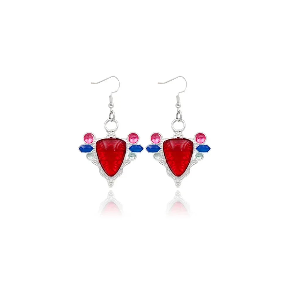 JoJo Bizarre Adventure Cherry Drop Earrings – Anime Cosplay Jewelry