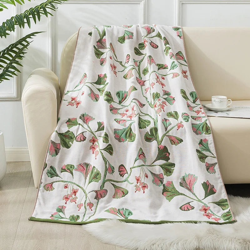 DecorBites™ Cotton Gauze Bath Towel - Large Size 90x180cm