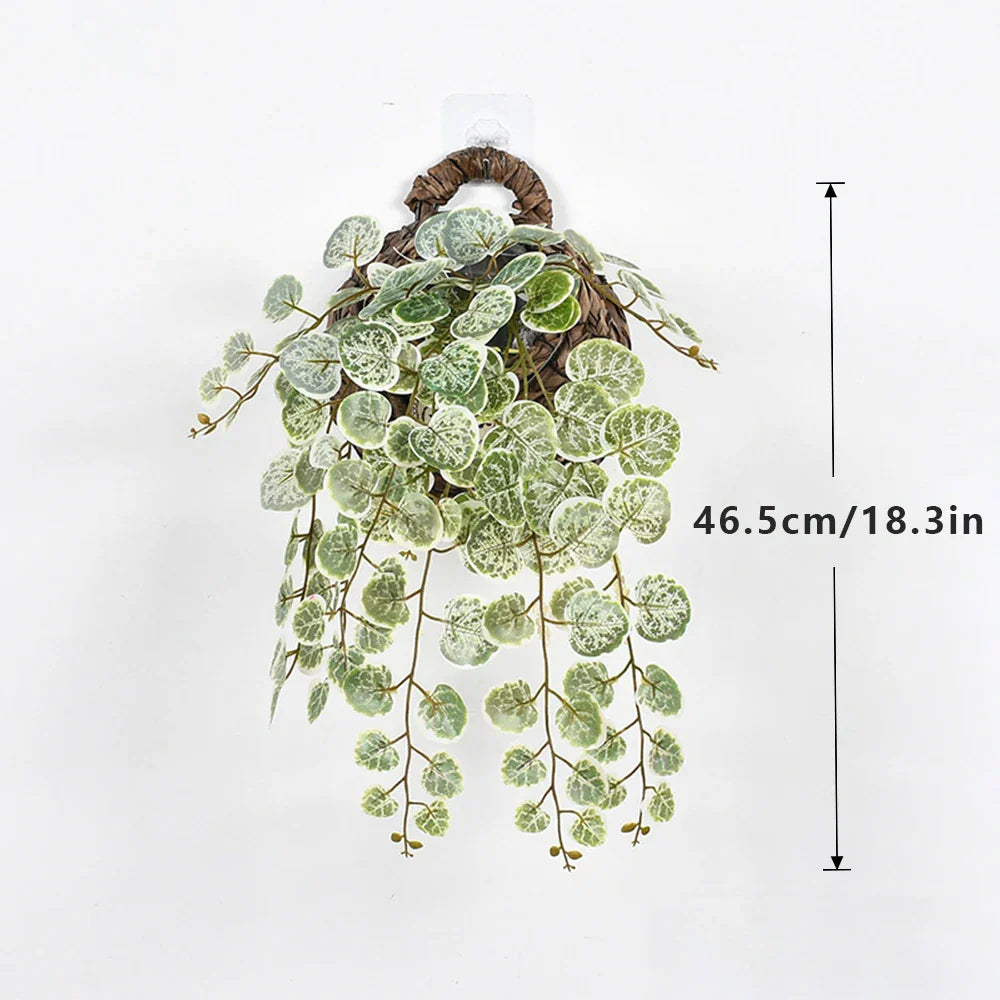 Dlight Decor Eucalyptus Begonia Vines for Hanging Garden and Wall Decor