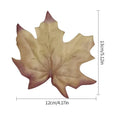 Dlight Decor 12pcs Autumn Maple Leaves for Christmas and Seasonal Decor