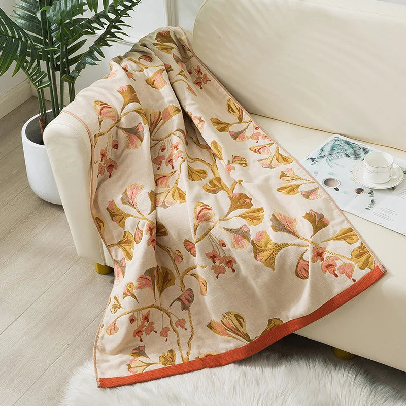 DecorBites™ Cotton Gauze Bath Towel - Large Size 90x180cm
